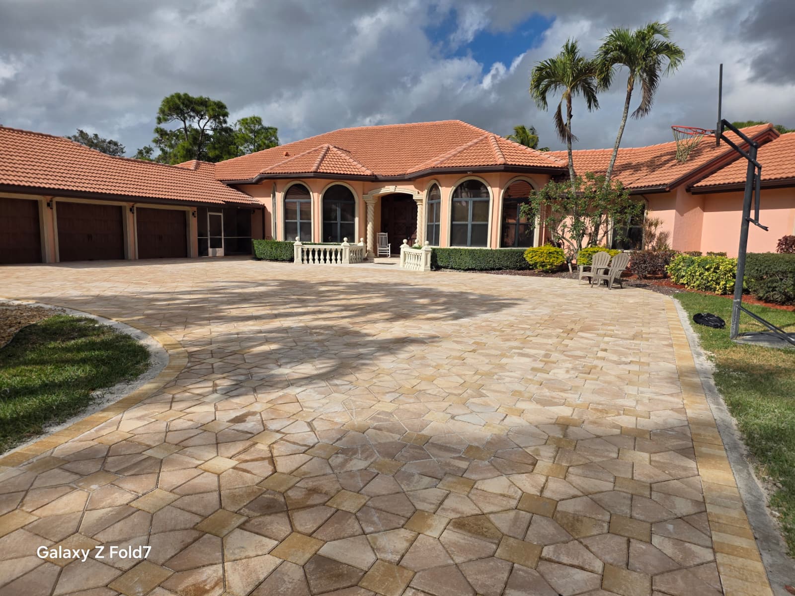 Brick Paver Driveways installation in South Florida by DMH Associates